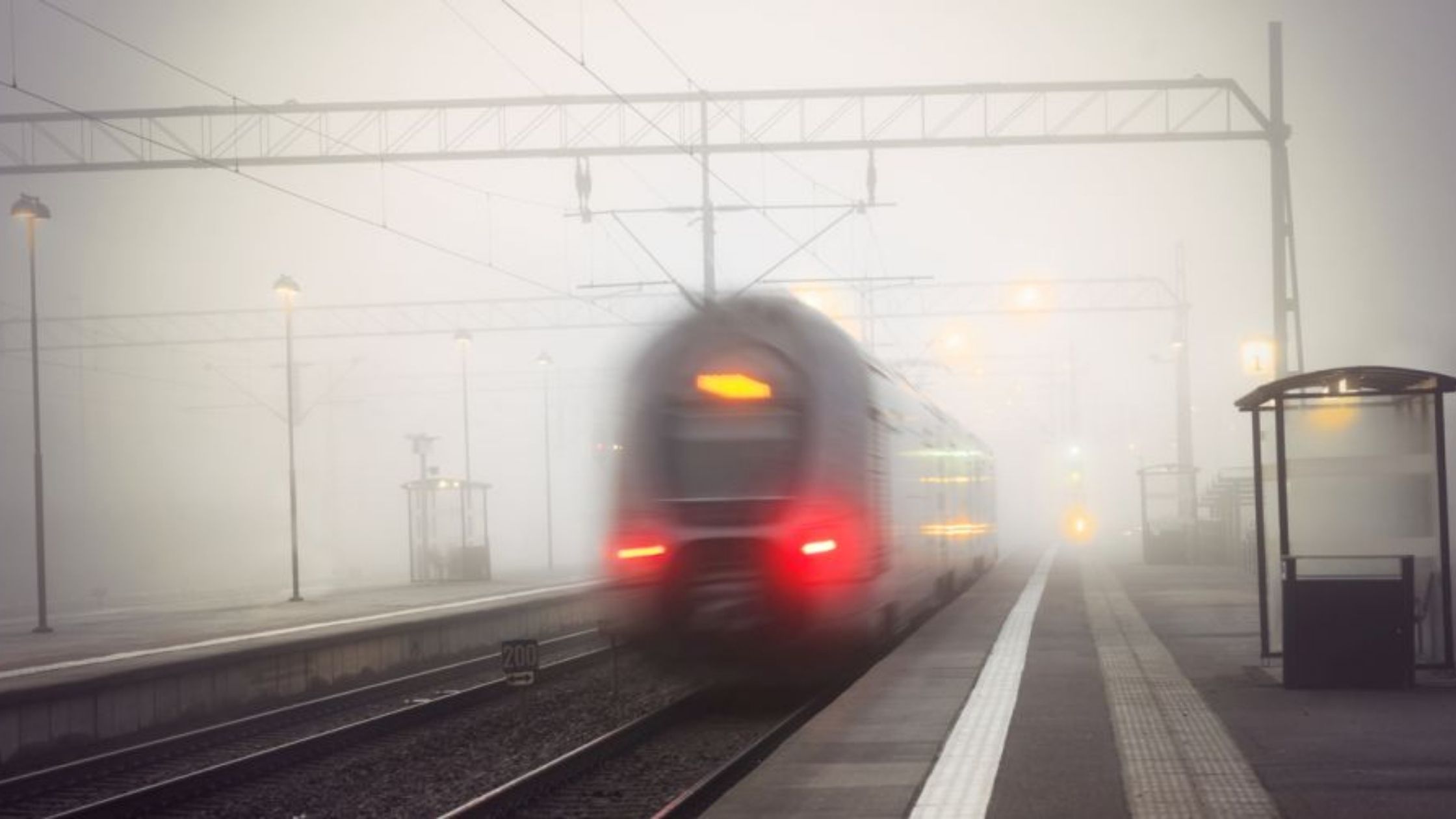 Now trains will not be late due to fog