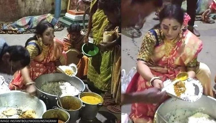 Woman reached railway station to serve food left in marriage