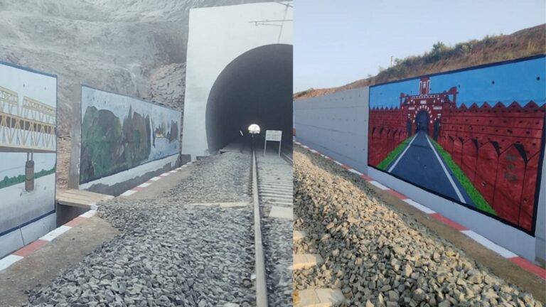 बिहार की दूसरी रेल सुरंग बनकर तैयार, जिसकी दीवारों पर दिखेगी ऐतिहासिक धरोहरों की छटा