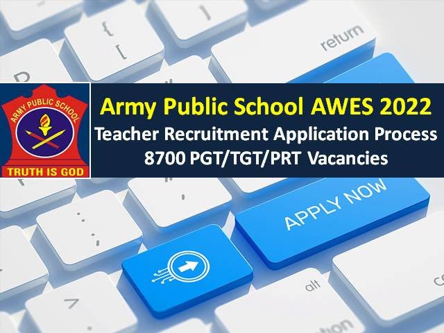 सरकारी नौकरी :AWES ने टीचिंग के इतने पदों पर मांगी भर्ती, 8 फरवरी तक कर सकते है आवेदन