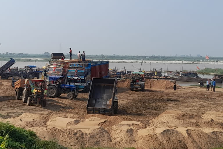 1.20 crore bid for 38 tractor sand