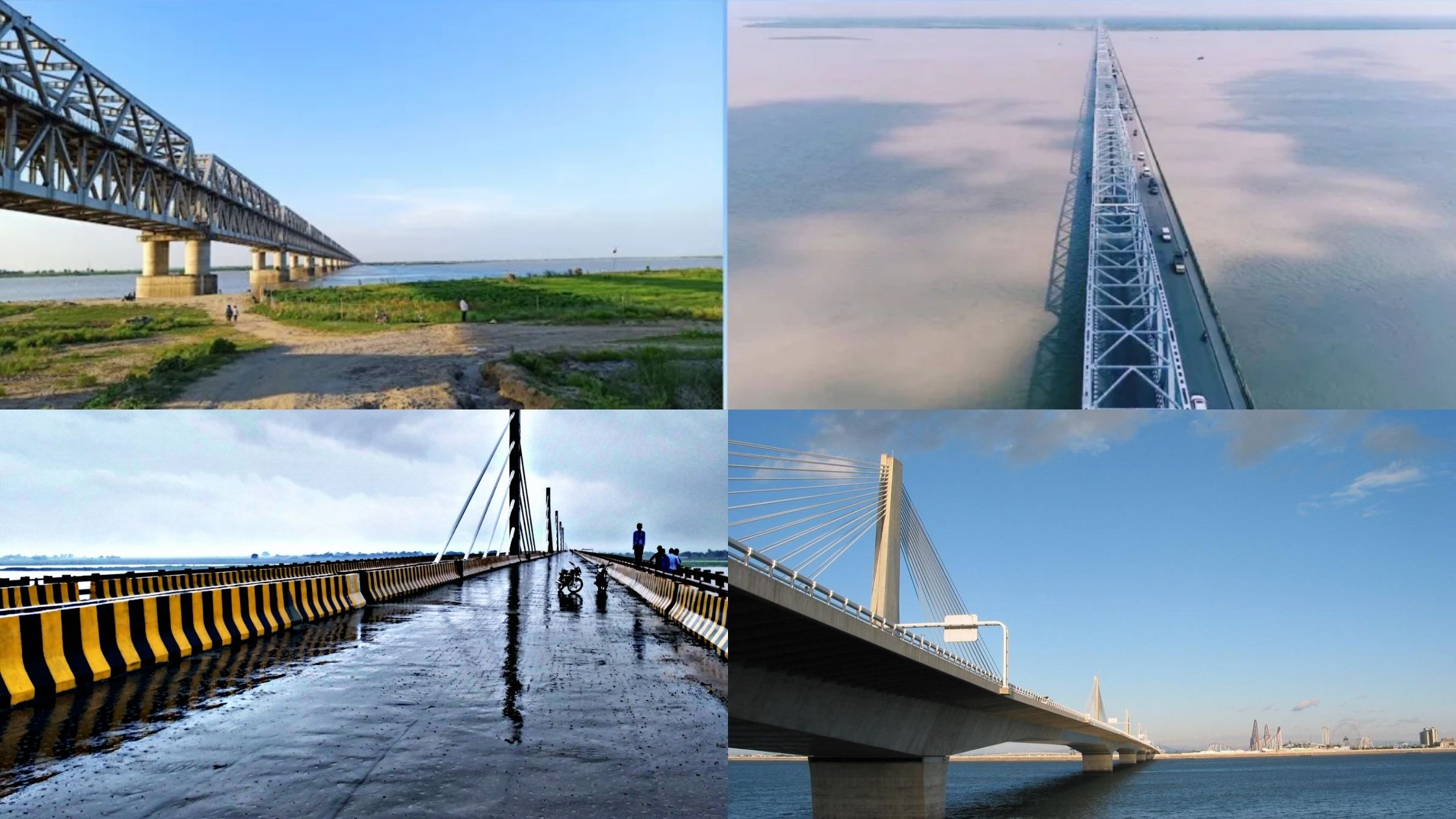 18 bridges over the Ganges river in Bihar