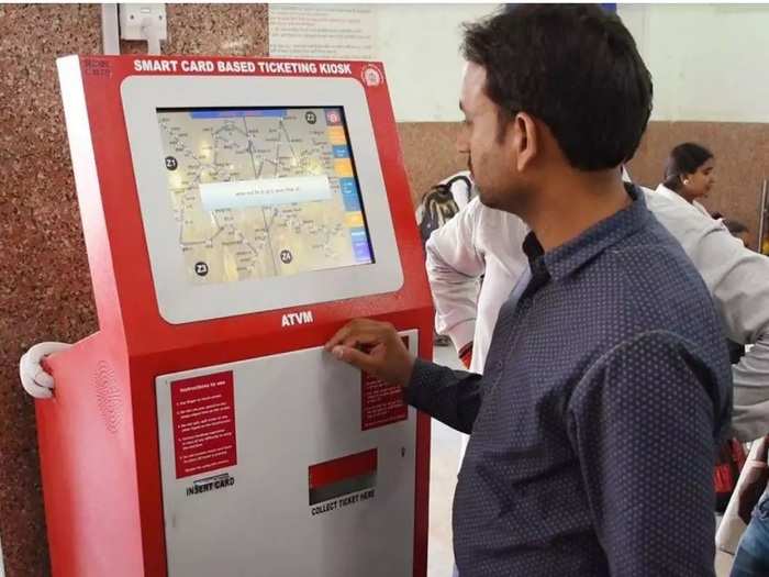 ATVM ticket booking facility started