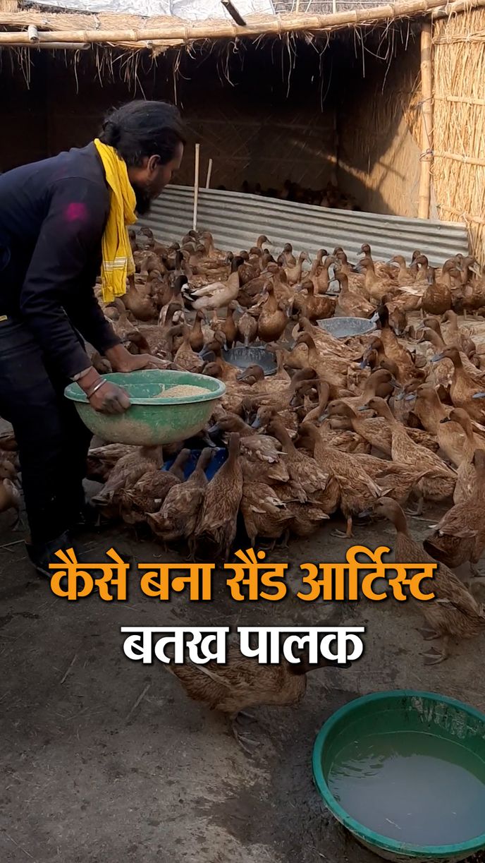 Ashok started duck farming