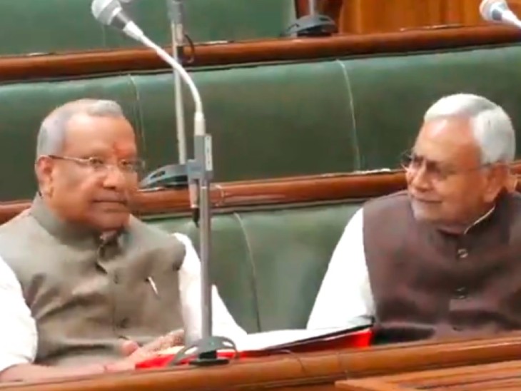 Bihar Finance Minister Tarkishore Prasad presented the Bihar Budget 2022-23
