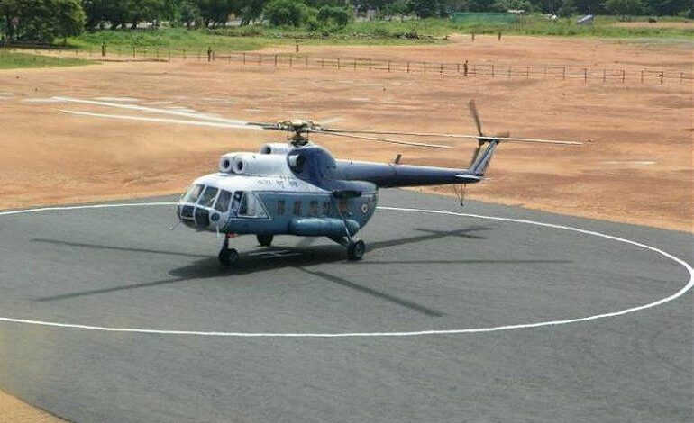 Discussion on national level helipad and other construction