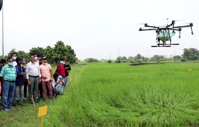 Inauguration of 100 Kisan Drone Scheme in Bihar