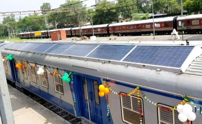Indian Railways is preparing to run trains on solar energy