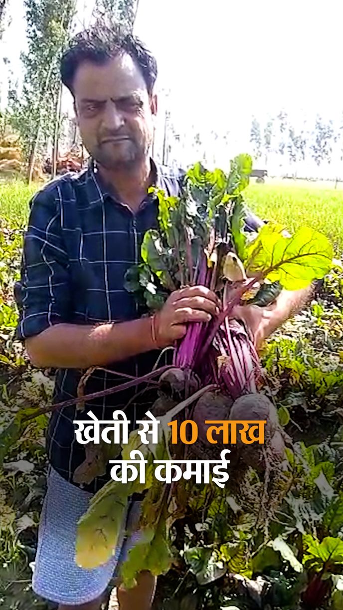 Manish is earning 10 lakh rupees annually from farming
