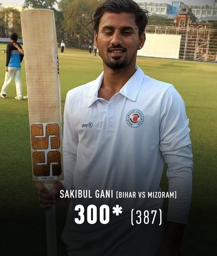 Sakibul hits triple century