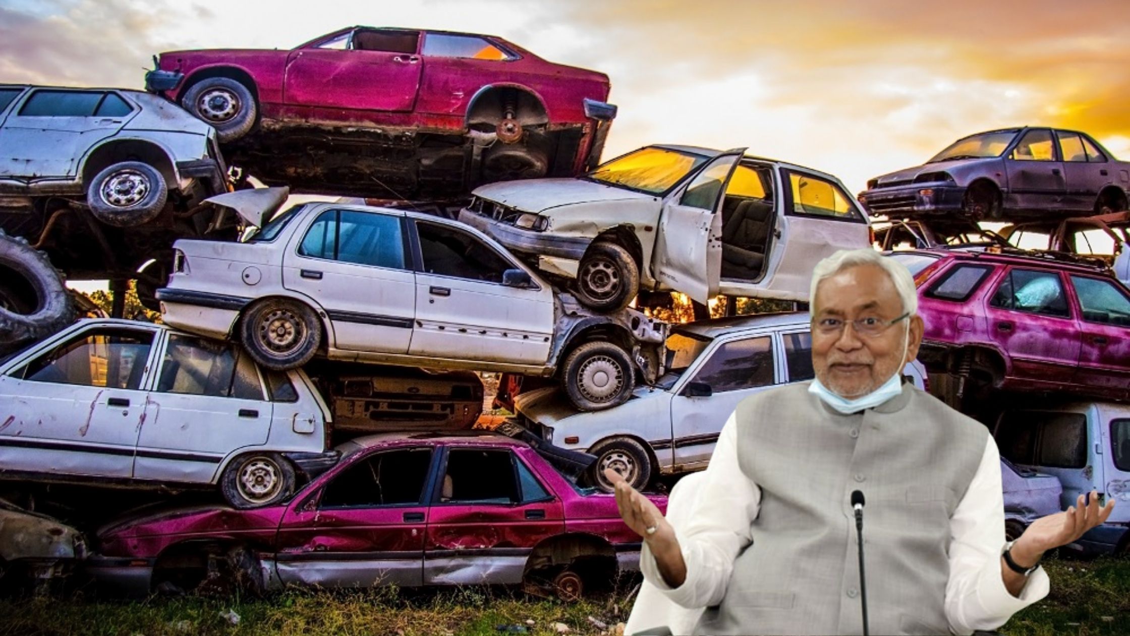 Sell old vehicles in Bihar in junk and get tax exemption for 15 years
