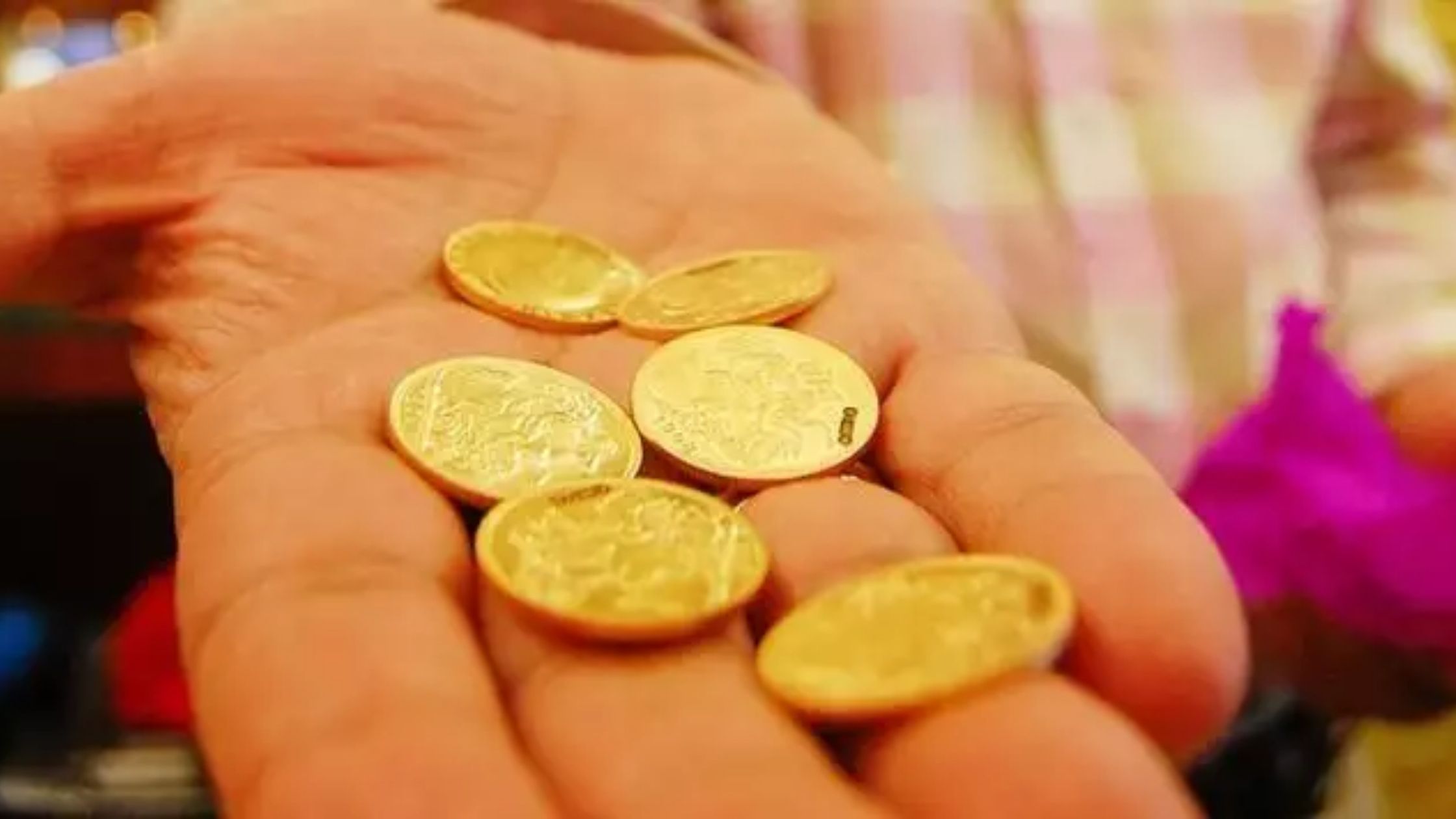 Gold coins are being found on digging the land in this village of Bihar