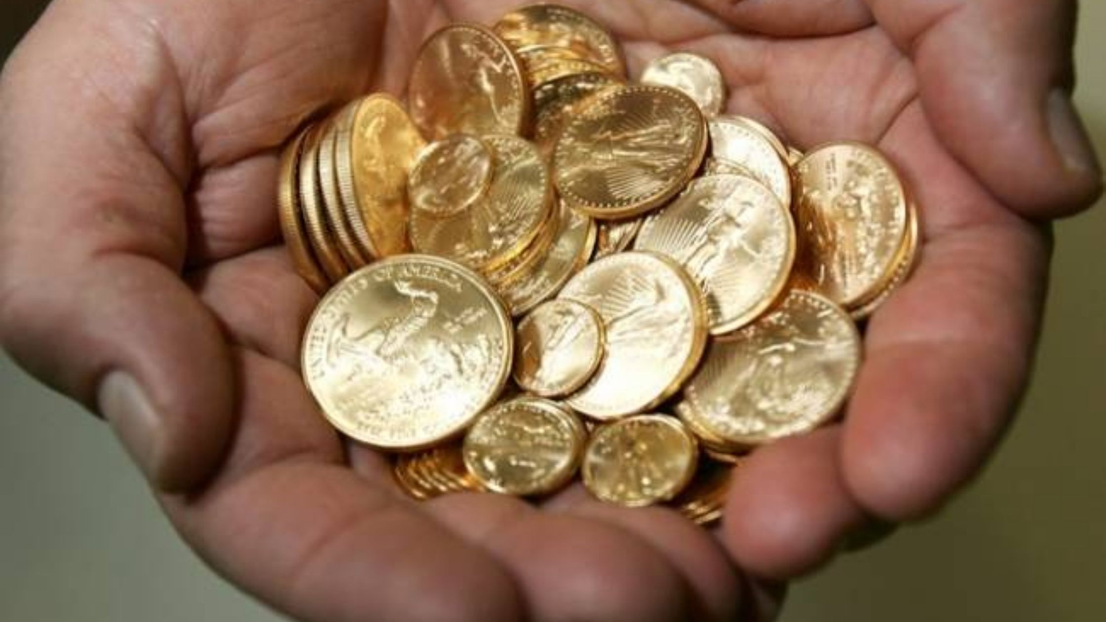 Of which treasure are these rare gold coins