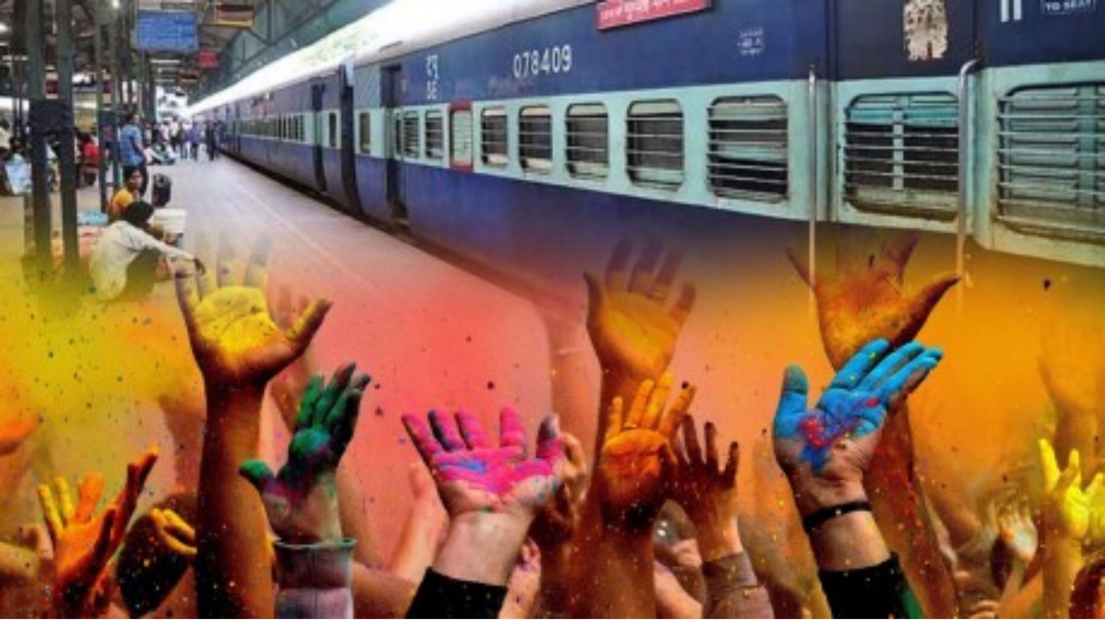 This time the number of special trains will be less on Holi
