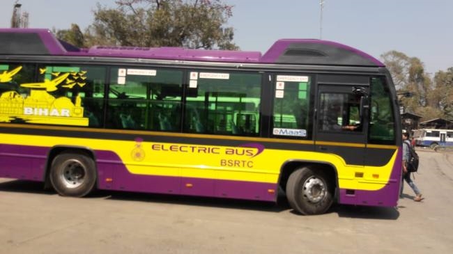 Total number of electric buses in Bihar is 25