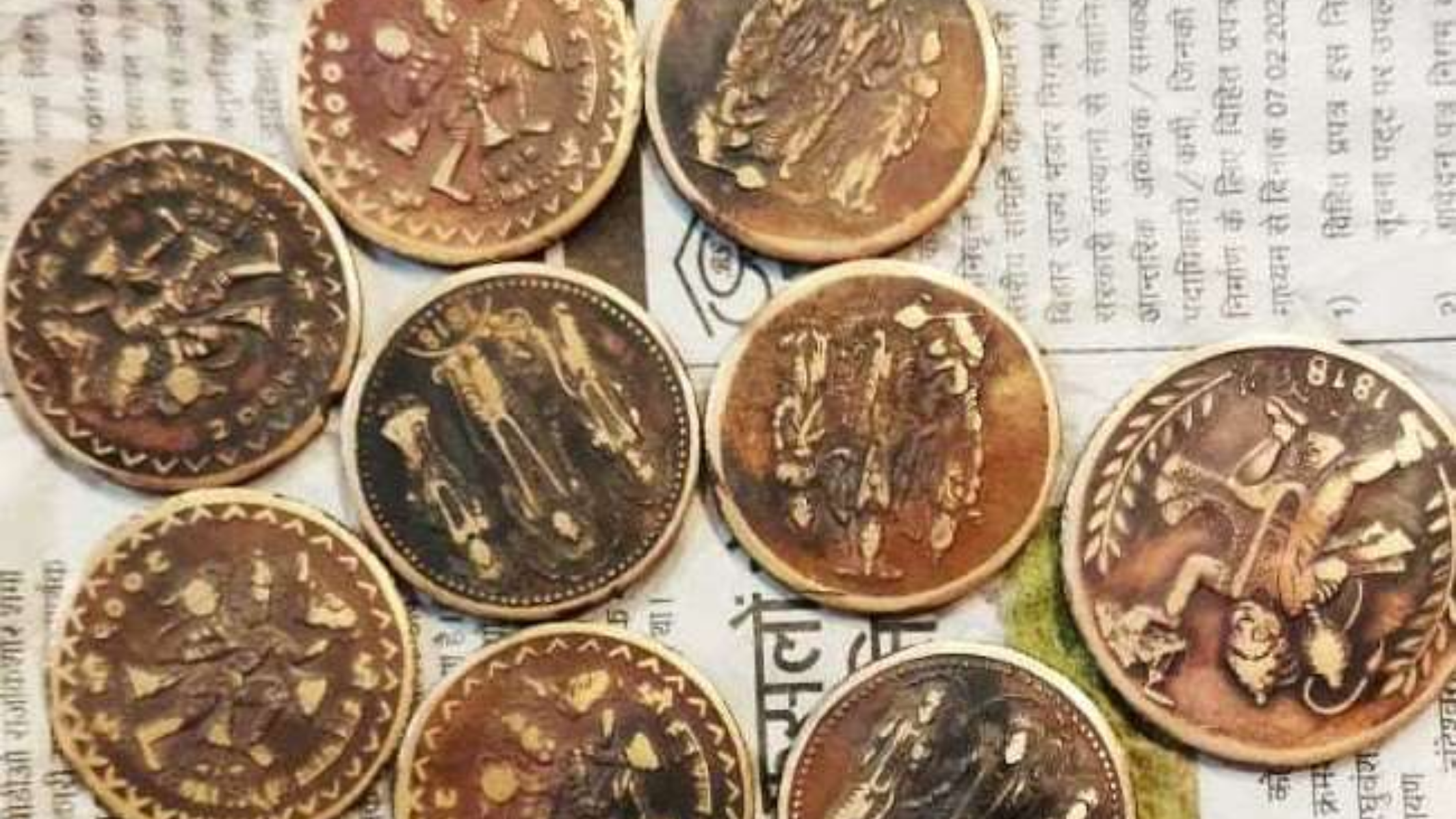 rare gold coins found in araria