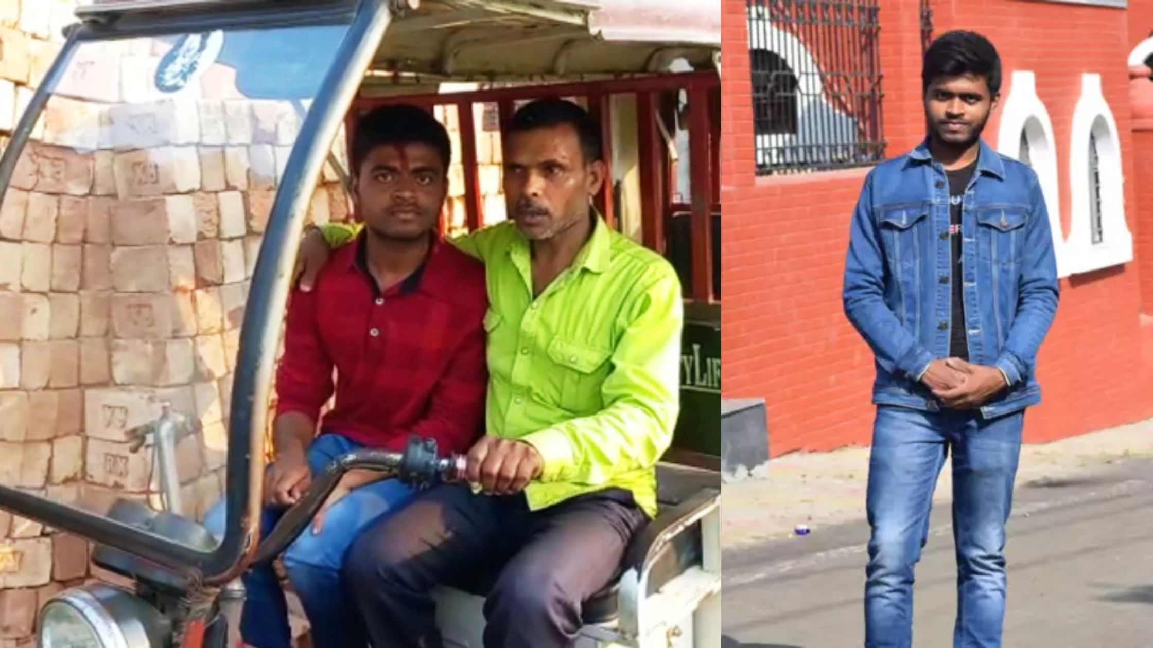 son of e-rickshaw driver Bihar board topper