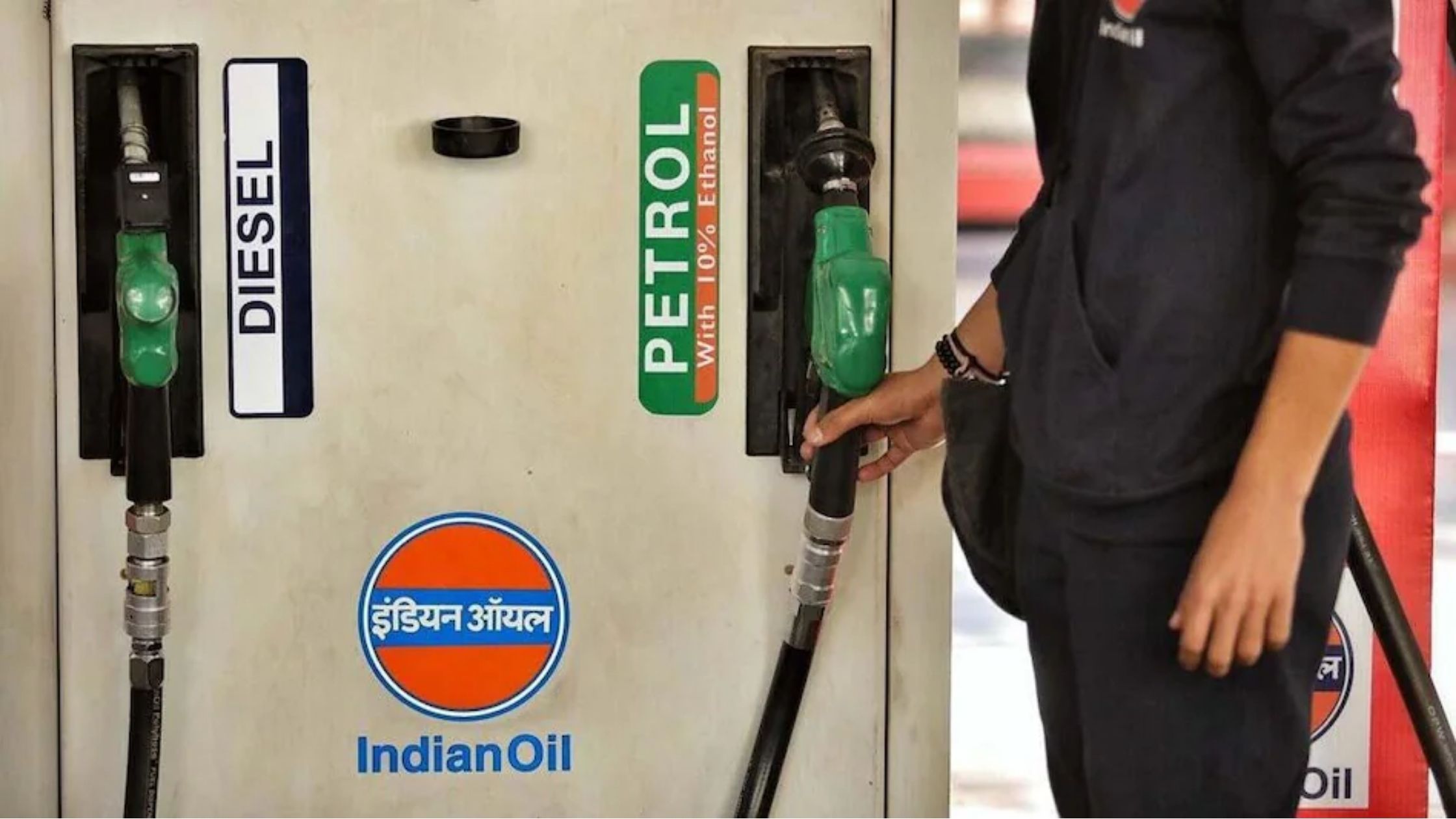 the prices of petrol and diesel gave a shock