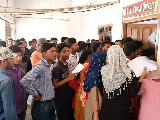 Hundreds of students did not get the admit card till date
