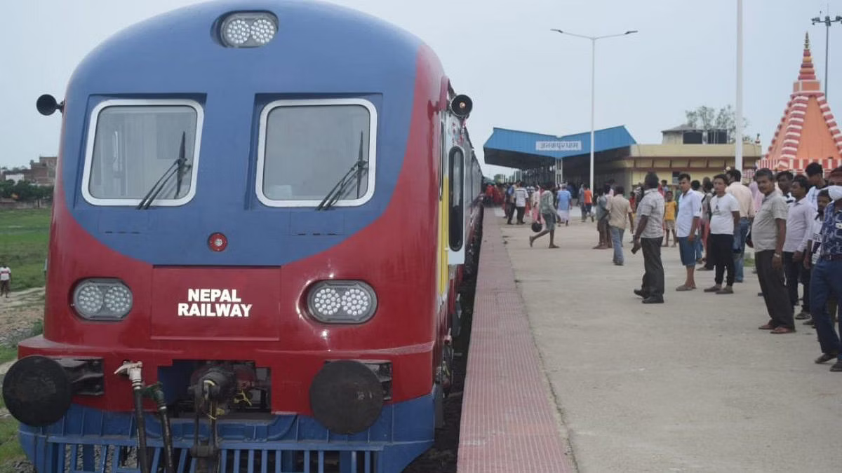 Rail service between India and Nepal started after 8 years