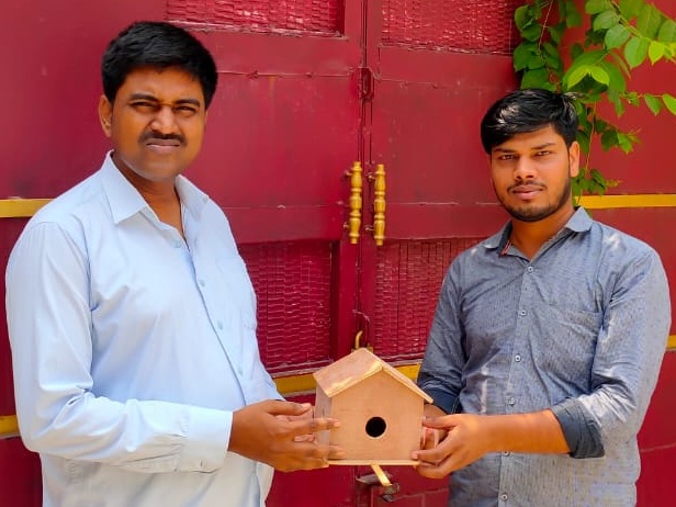 Sushil Kumar started the campaign for the protection of the state bird Sparrow