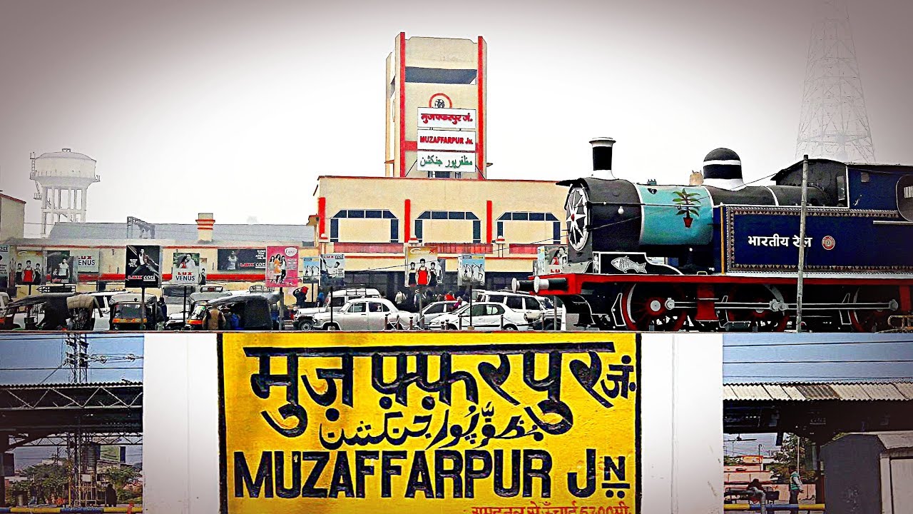 All trains going to and from Muzaffarpur stop on the way