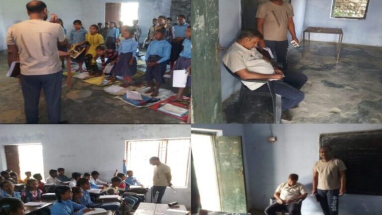 बिहार: स्कूल पहुंचे अधिकारी तो सो रहे थे गुरूजी, BDO ने 40 मिनट ली क्लास फिर भी नहीं खुली नींद