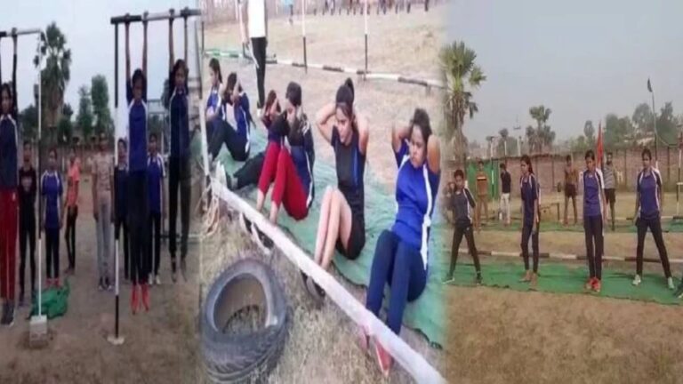 बिहार की बेटियां मैदान में बहा रही है पसीना, अग्निवीर बनने की कर रही तैयारी