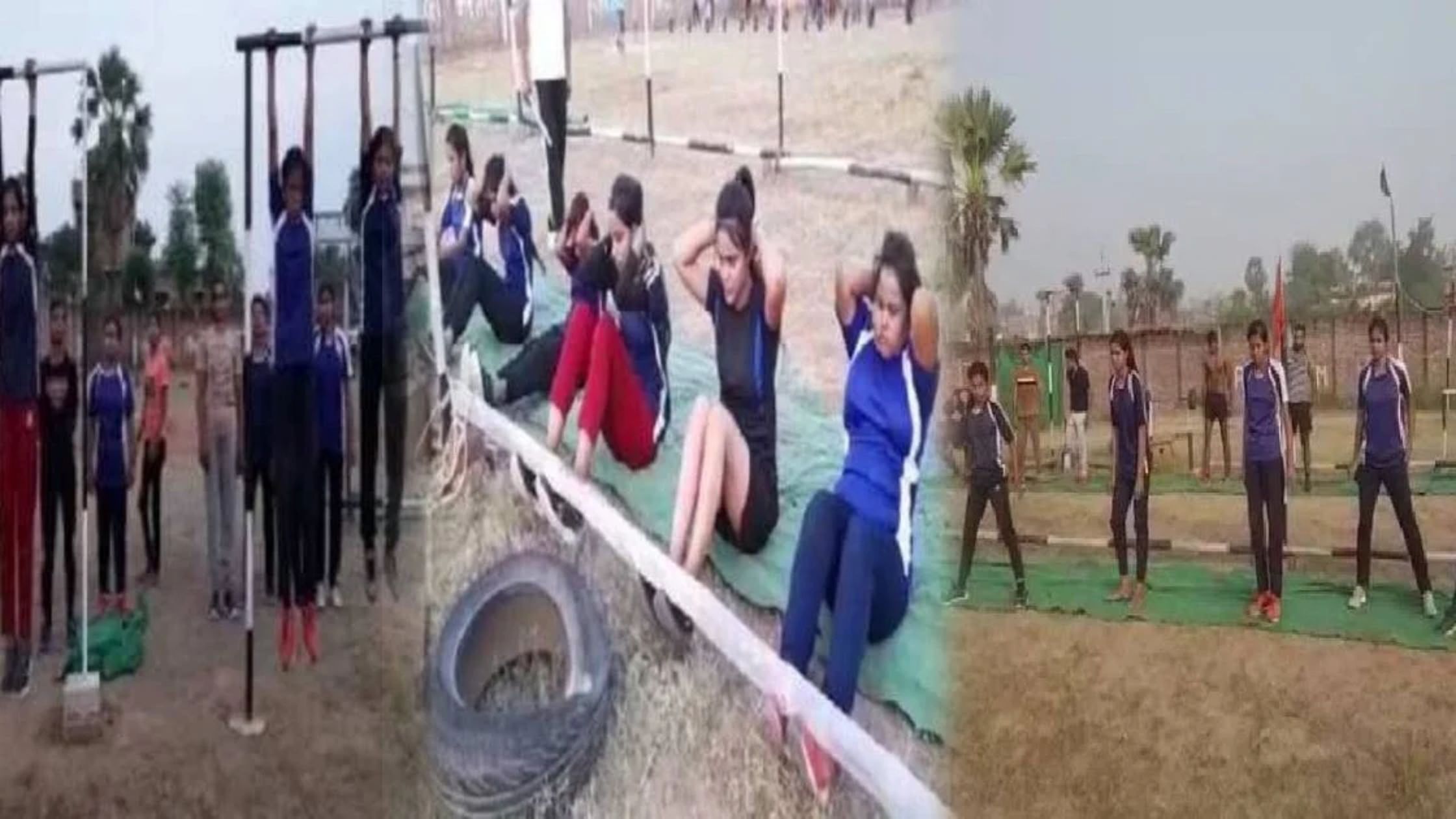 Bihar Daughters Are Sweating In The Field Preparing To Become Agniveer