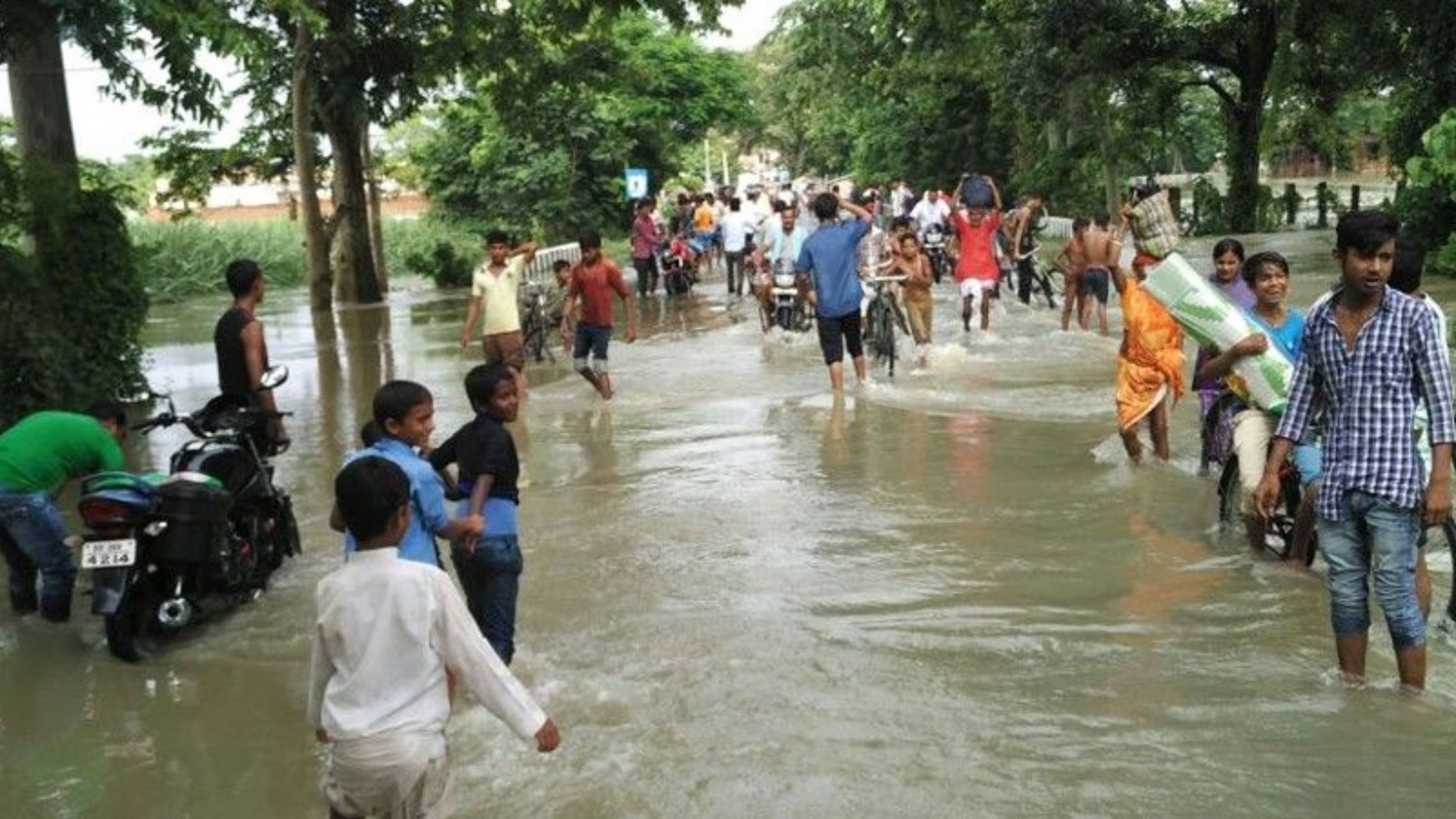 flood is written in the fate of the people of Palasi of Araria