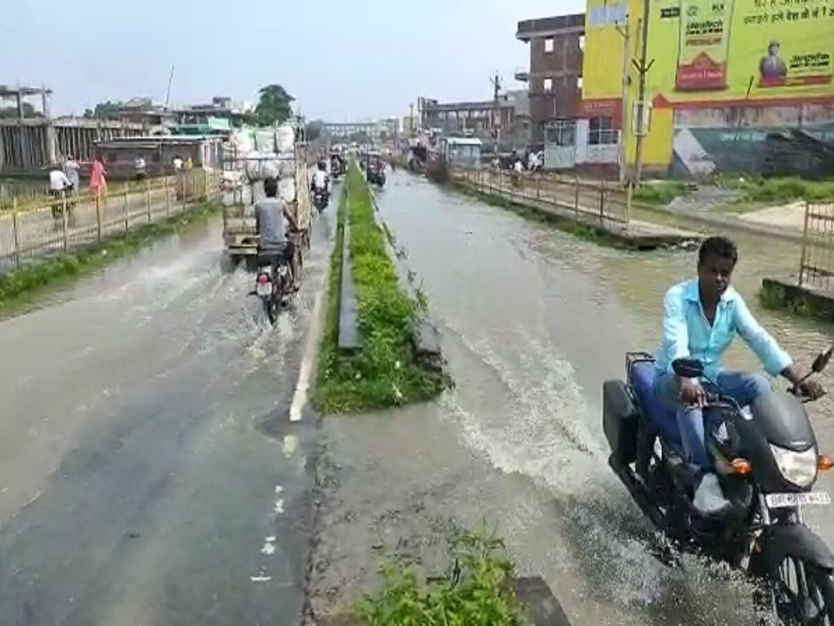 Flood water started entering urban areas crossing National Highway-327E