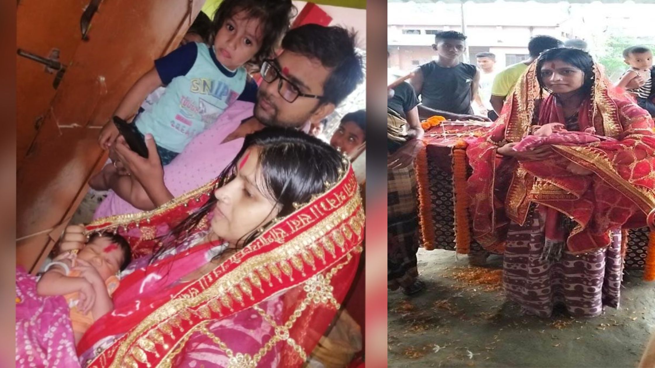 unique celebration on the birth of daughter in chhapra