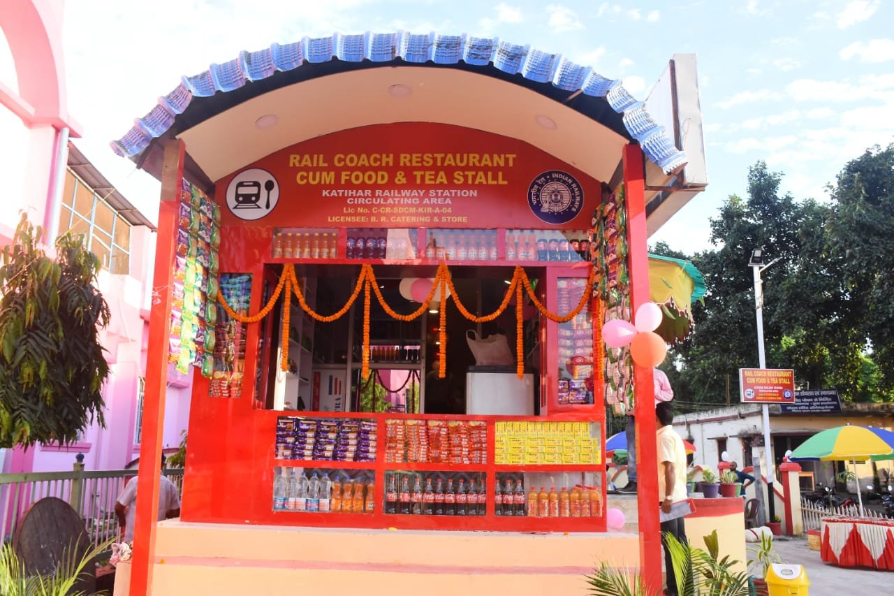 Indias first AC rail coach restaurant started in Katihar