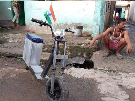 Electric bike made for laborers
