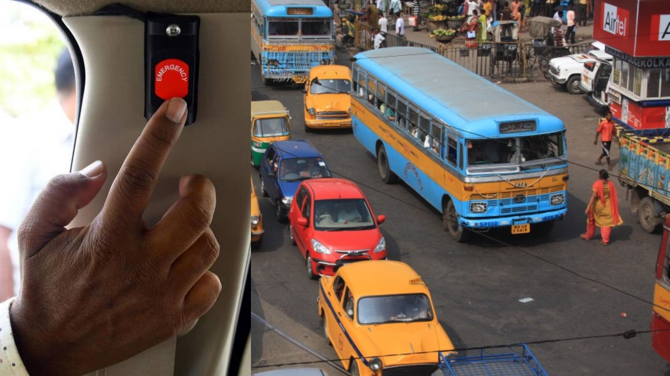 Emergency button mandatory in vehicles in bihar