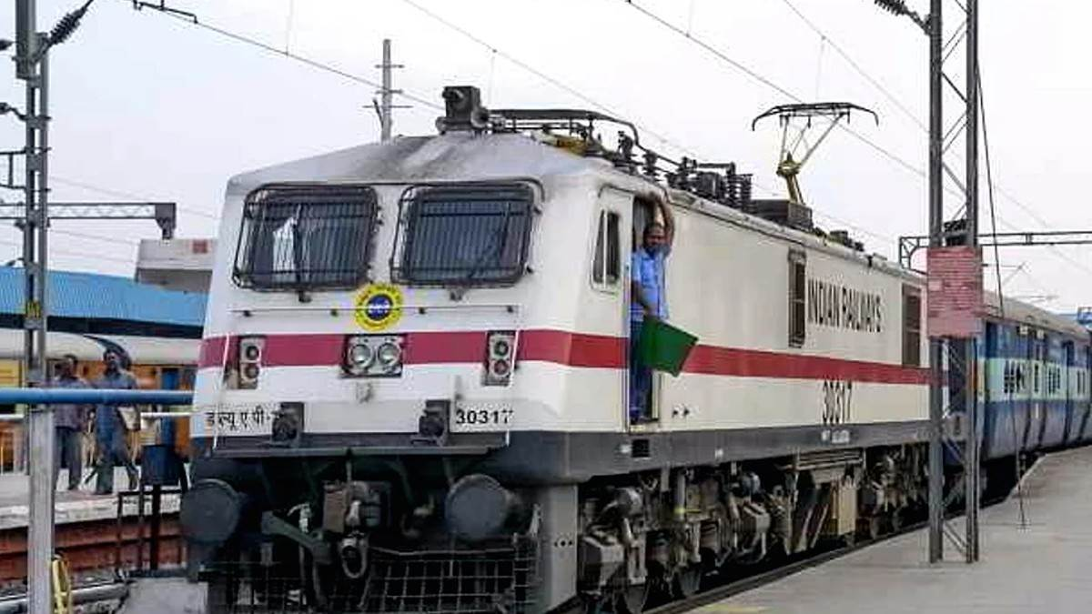 Large number of passengers can be seen in trains during festival time