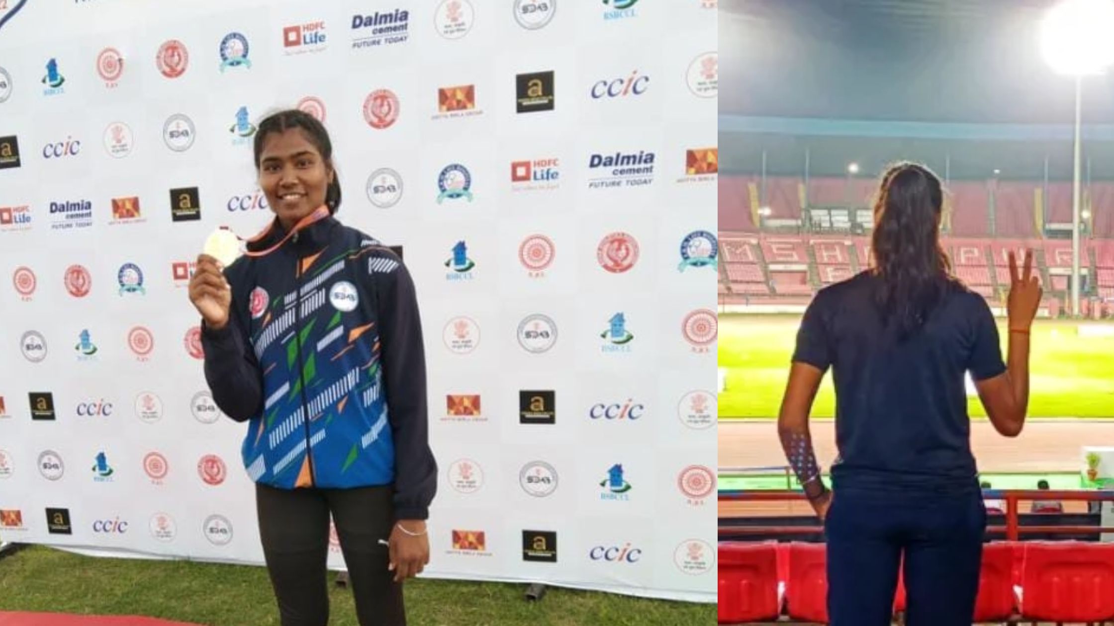 Rohtas girl Nishiya wins gold in javelin throw