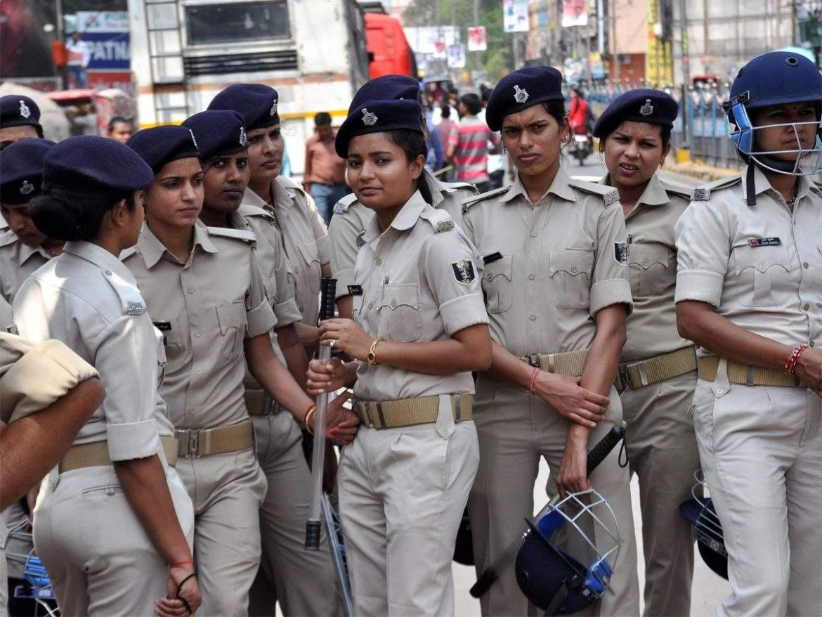 women policemen in police stations