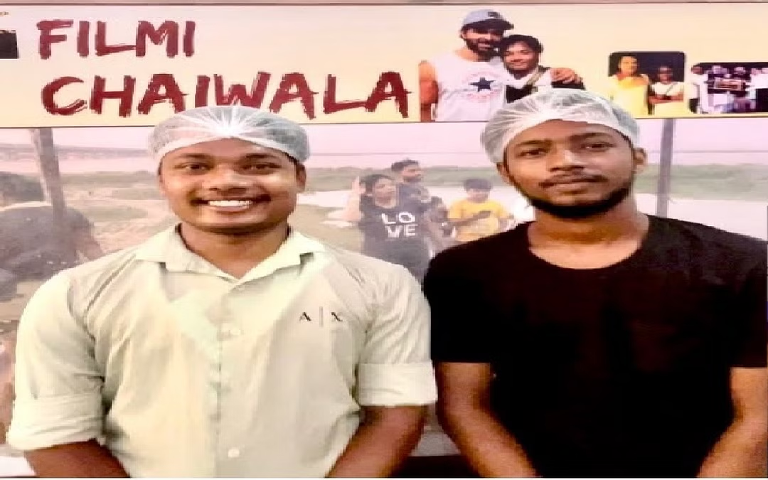 Filmi Chaiwala stall on JP Ganga Path in Patna