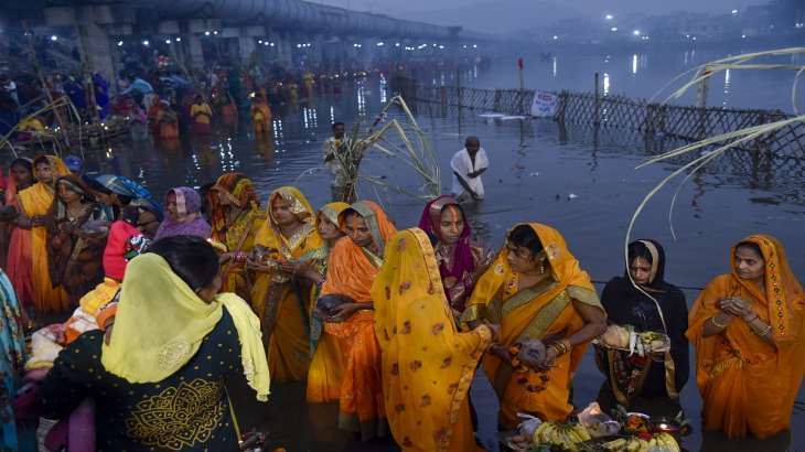 Preparations started at around 1100 ghats for Chhath festival in Delhi