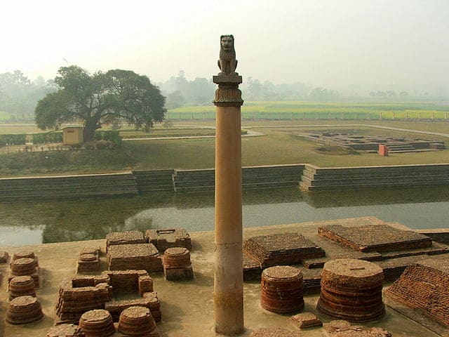 Ashoka pillar vaishali