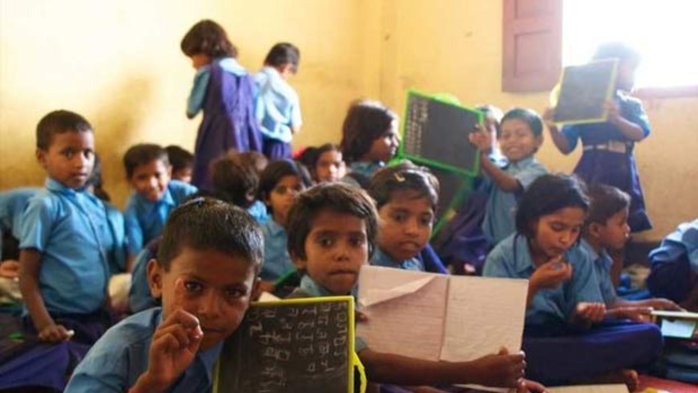 Students from class 1st to 8th will be given free books instead of money for books