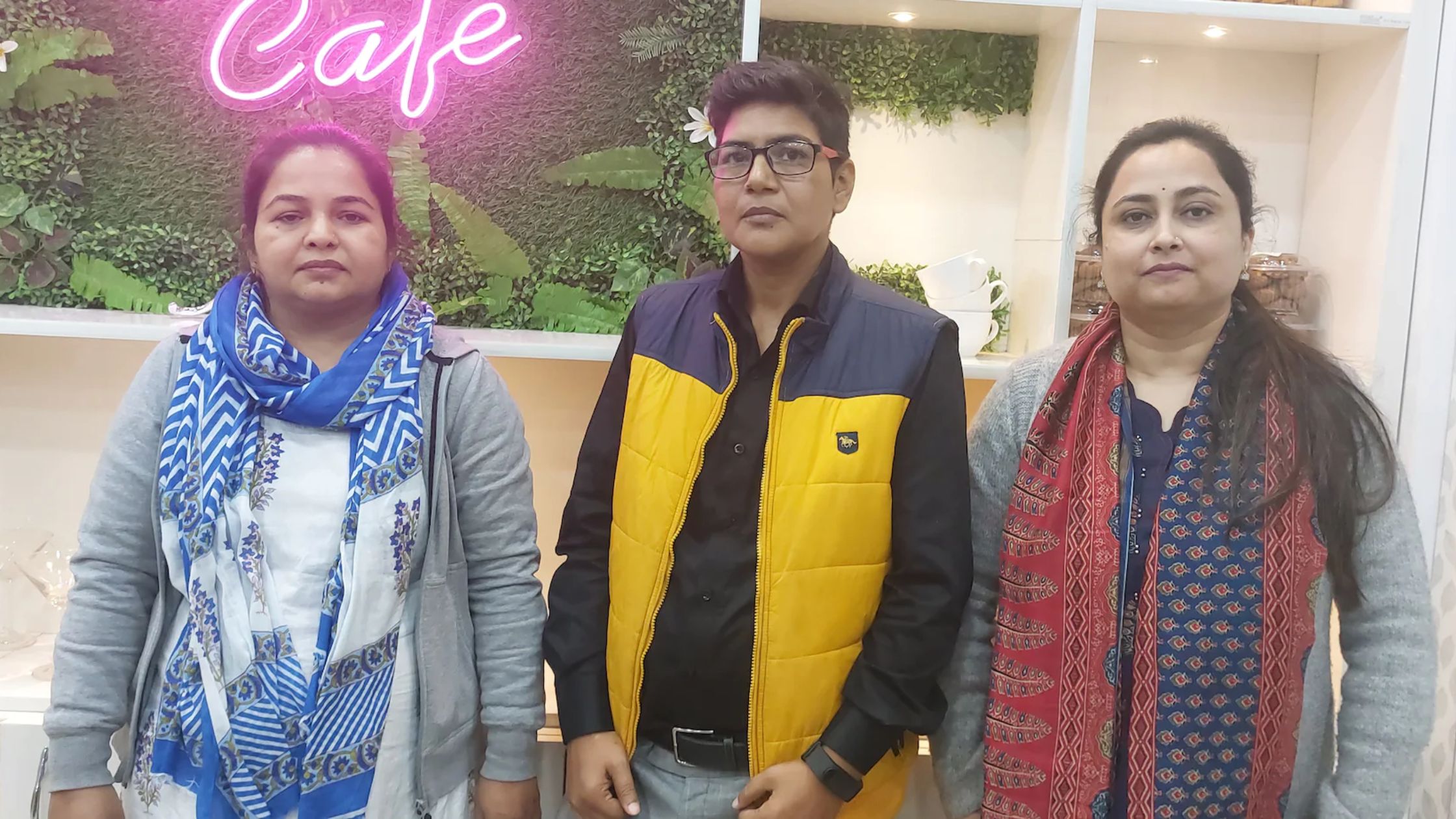 three friends started gym cum cafe in muzaffarpur