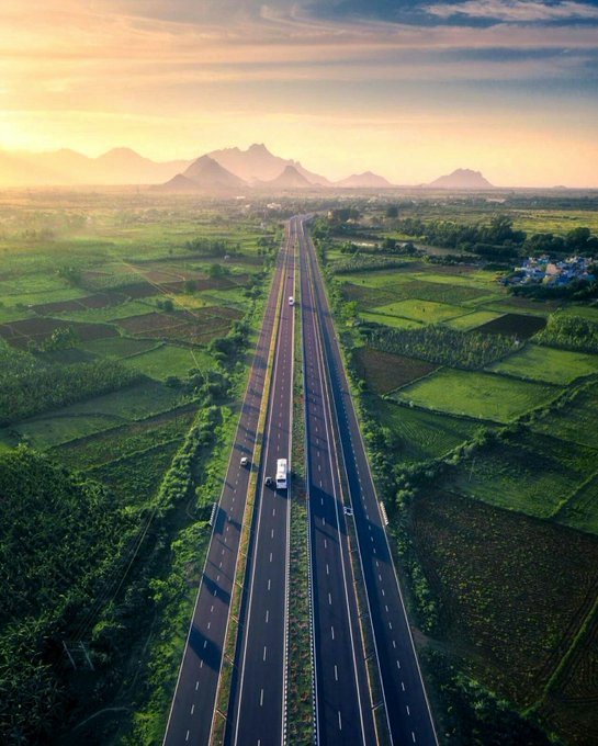 Tirunelveli-Kanyakumari Highway in Tamil Nadu
